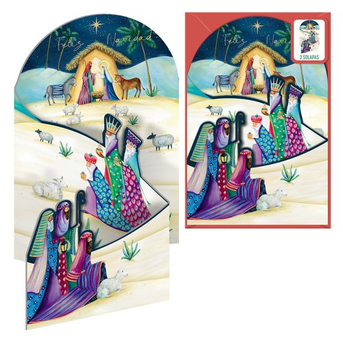 CHRISTMAS DOHE 115x170 ESTRELLA DE ORIEN - Pack de 6 unidades