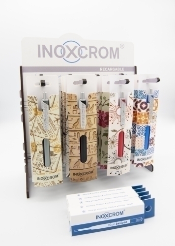 EXPOSITOR INOXCROM CANVAS SURTIDO 30 - Color no elegible