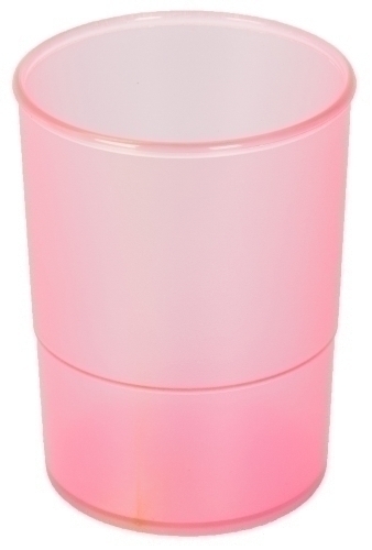 PORTA LAPICES PLASTICO REDONDO TR. FUCSI