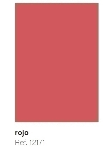 PAPEL COLOR A4 APLI 120g 10h ROJO