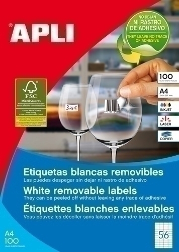 ETIQ.IMP.APLI 03055 100h A4 52,5x21,2