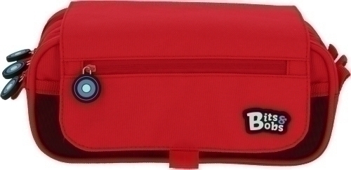 GRAFOP-BITS&BOBS PORTATODO TRIPLE ROJO