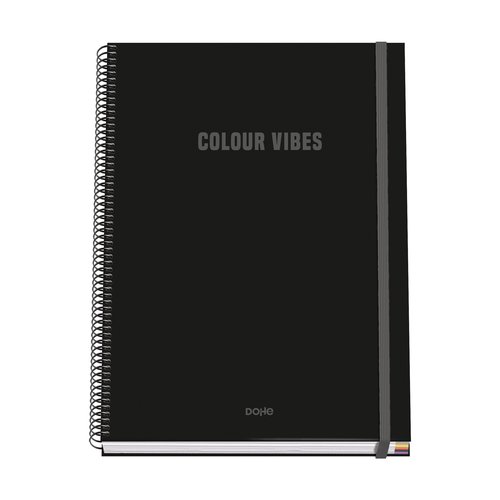 BLOC DOHE COLOUR VIBES A4 100h CD.5 NEGR