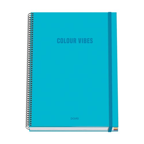 BLOC DOHE COLOUR VIBES A4 100h CD.5 CYAN
