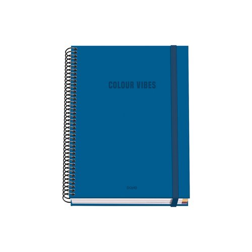 BLOC DOHE COLOUR VIBES A5 100h CD.5 AZUL