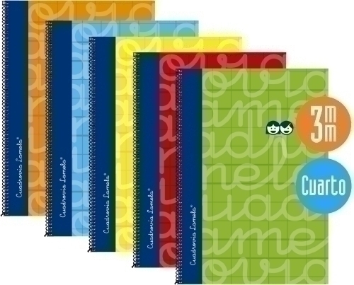 LAMELA BLOC t.FORR.4º 80h CDV. 3 SURTID - Pack de 5 unidades