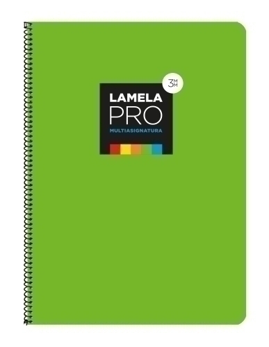 LAMELA BLOC t.DURA Fº 100h CDV. 3 VERDE - Pack de 5 unidades