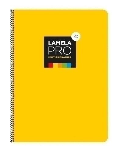LAMELA BLOC t.DURA Fº 100h CDV. 4 AMARIL - Pack de 5 unidades