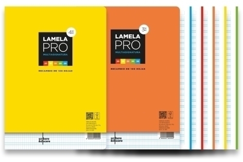 LAMELA RECAMBIO A4 100h CDV 4 - Pack de 5 unidades