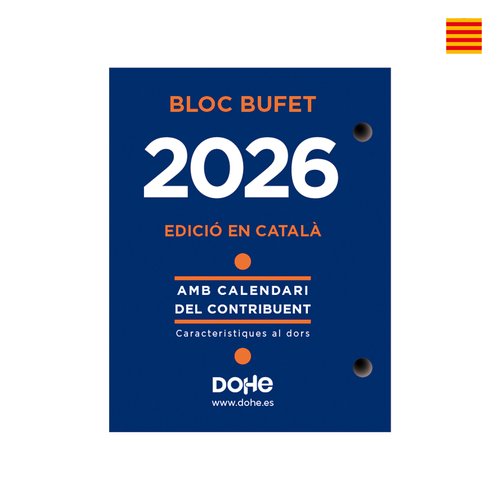 BLOC BUFFET CATALÁN DOHE 11604