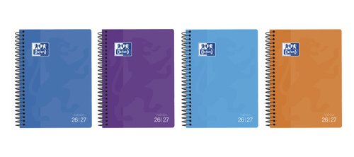 OXFORD AGENDA ESCOLAR SCHOOL ESPIRAL 4º SV T/PLÁSTICO C/SURTIDOS 2026-2027 CATALÁN