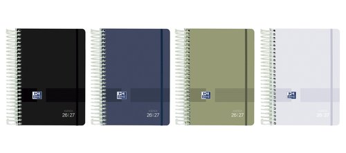 OXFORD AGENDA ESCOLAR LIVE&GO ESPIRAL 4º DP T/PLÁSTICO C/SURTIDOS 2026-2027 CASTELLANO