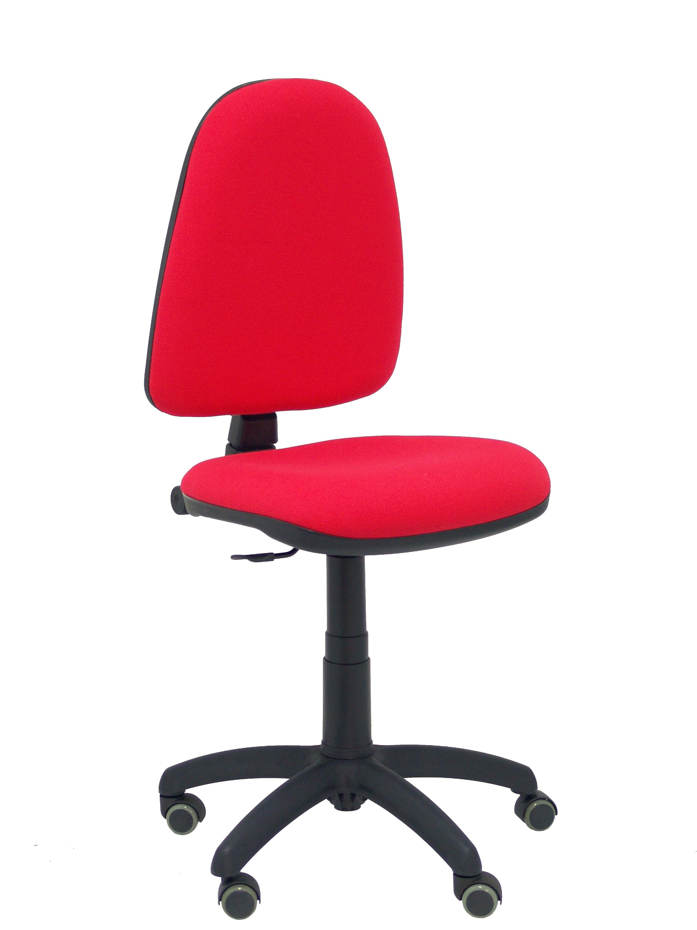 Silla Ayna bali rojo ruedas parqué