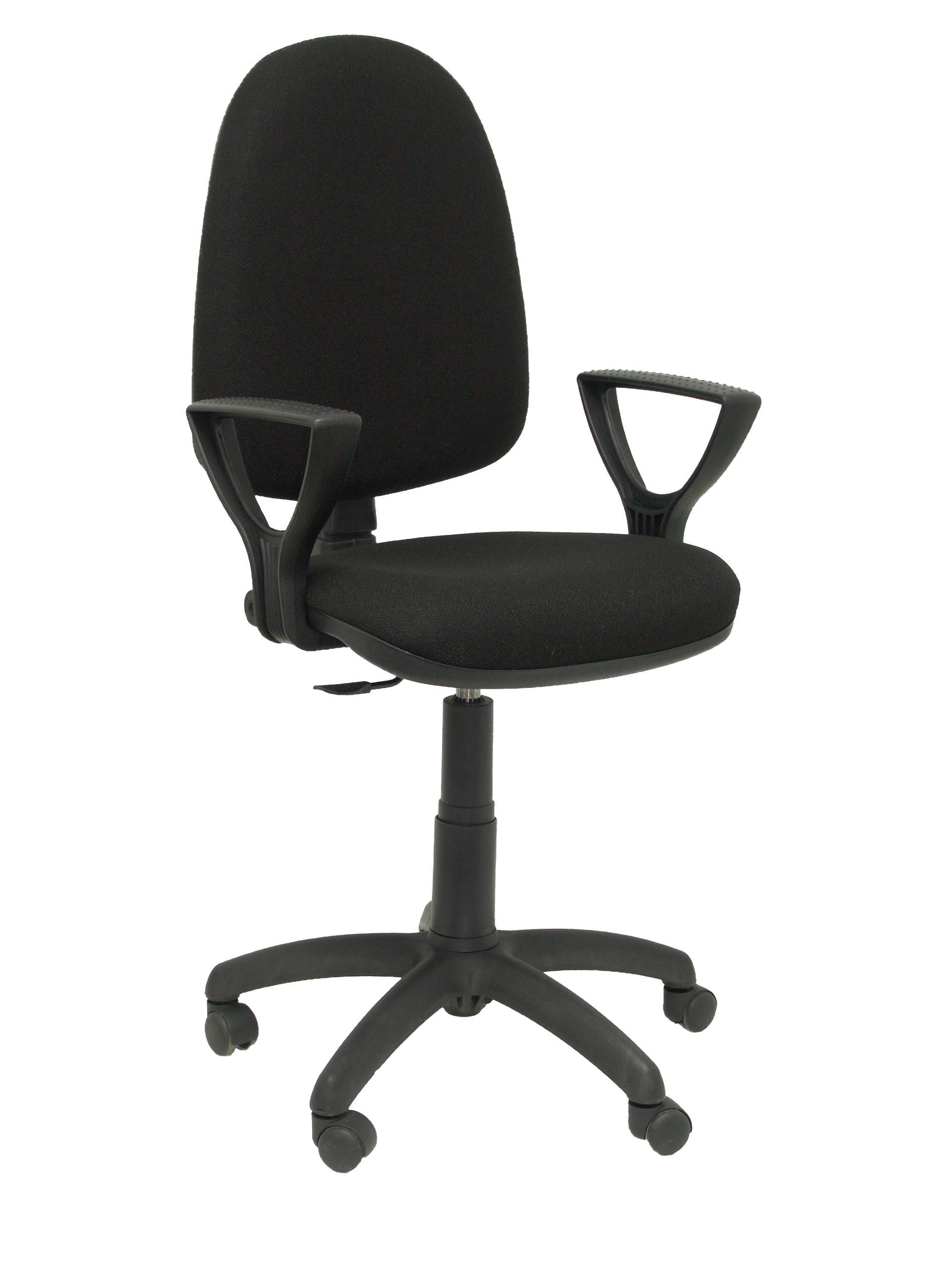 Silla Ayna bali negro brazos fijos ruedas autofrenantes