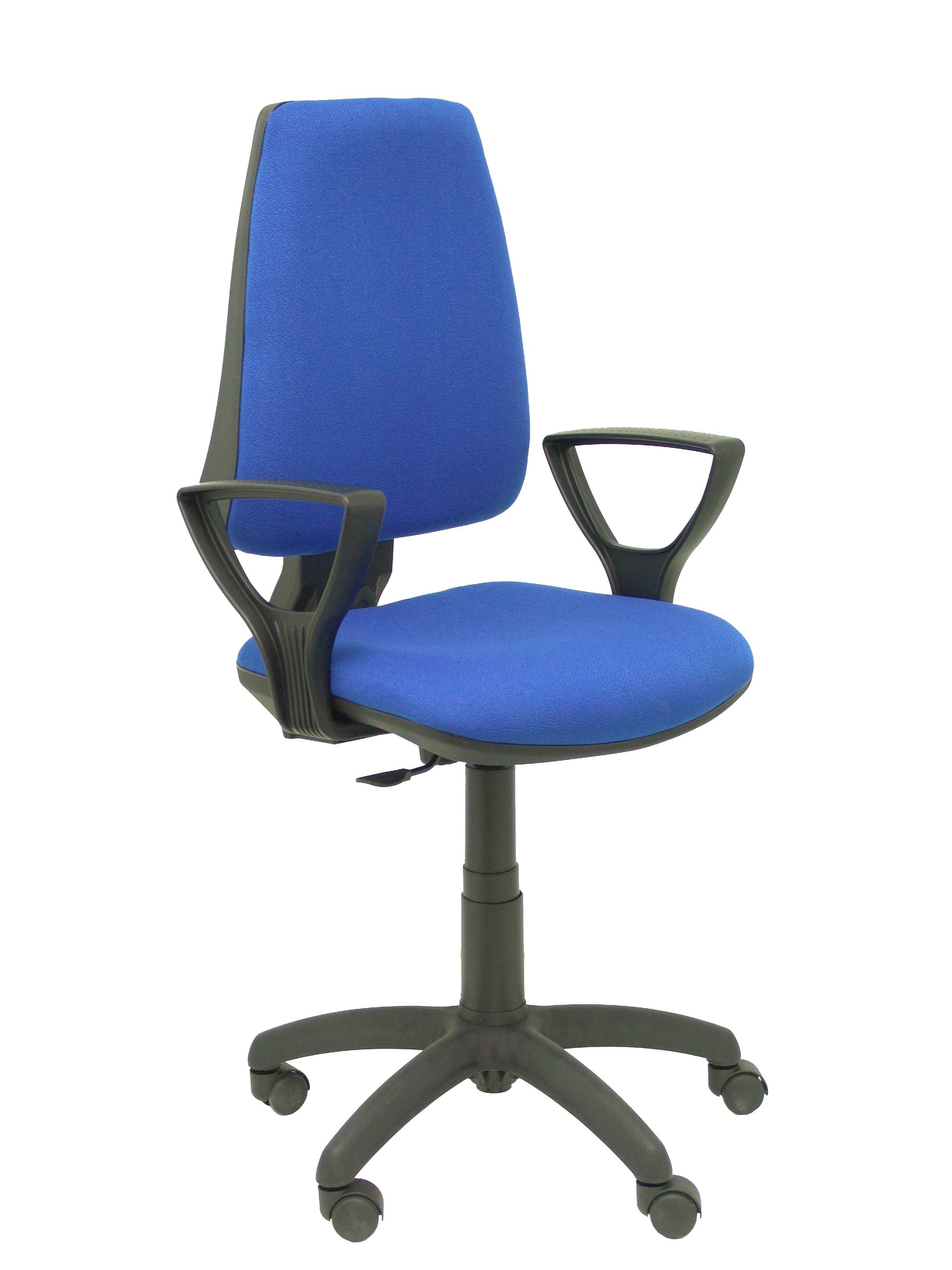 Silla Elche CP bali azul brazos fijos