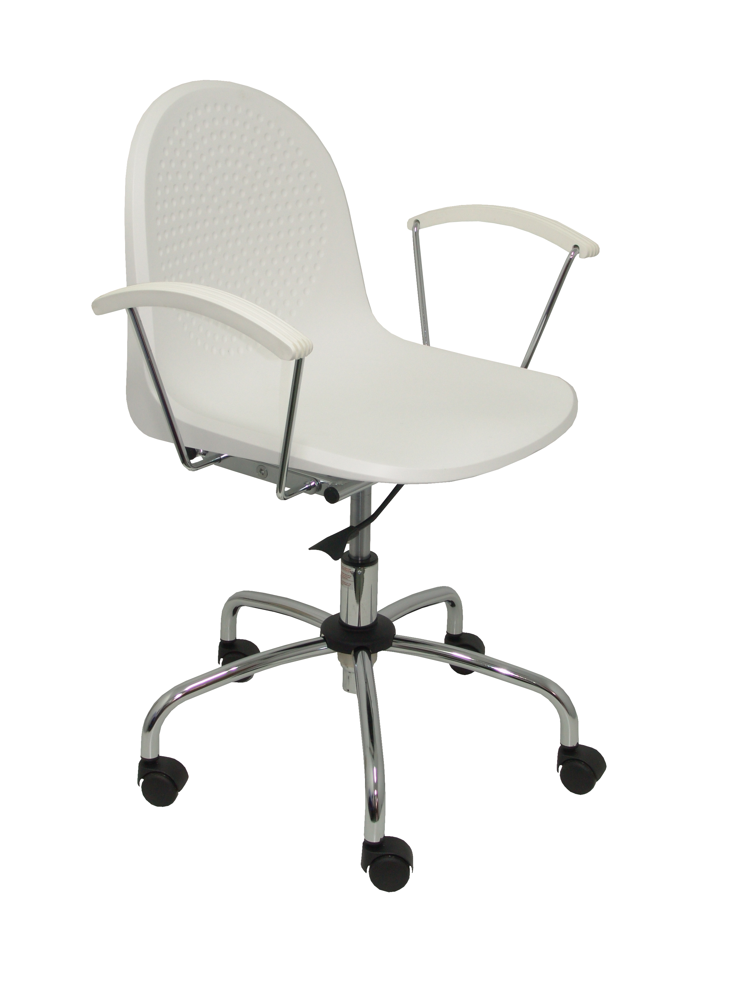 Silla Ves giratoria color blanco