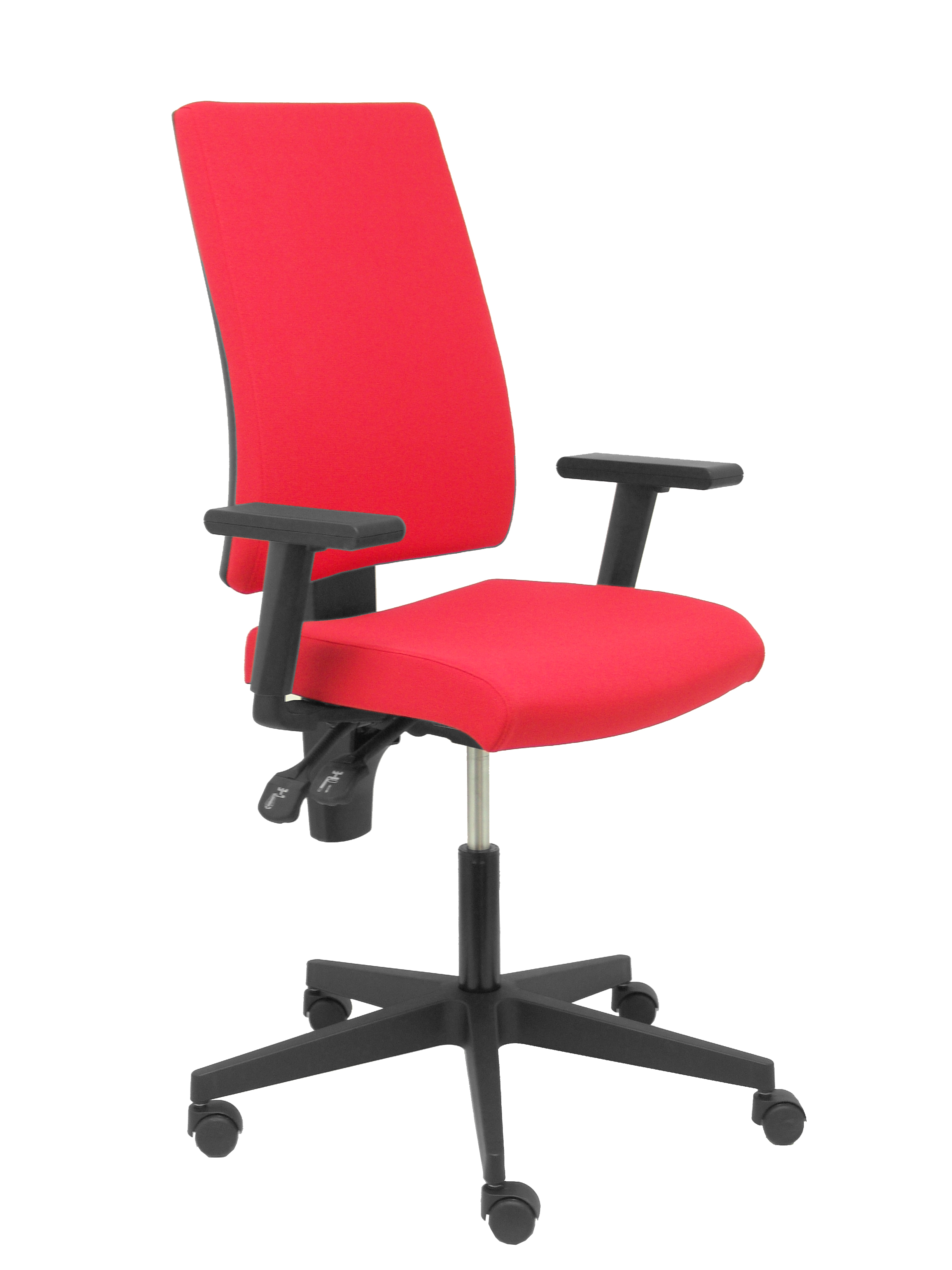 Silla Lezuza aran rojo con brazos regulables