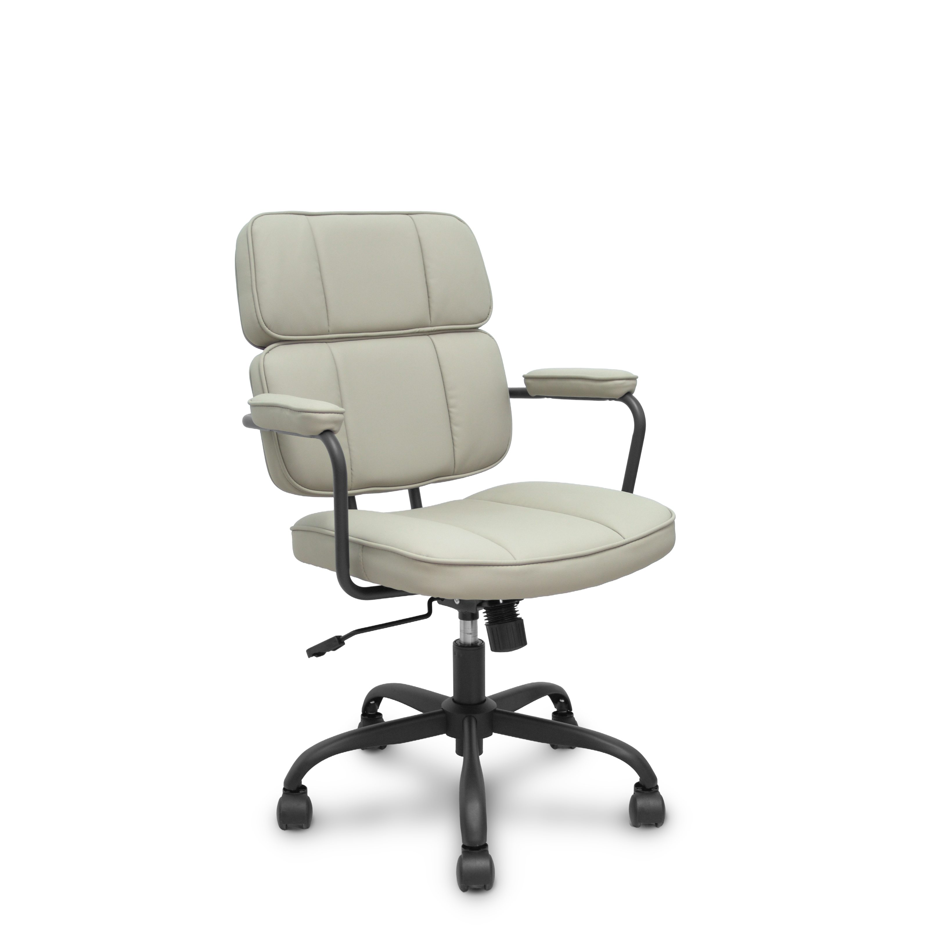 Silla Opti518 basculante simipiel beige