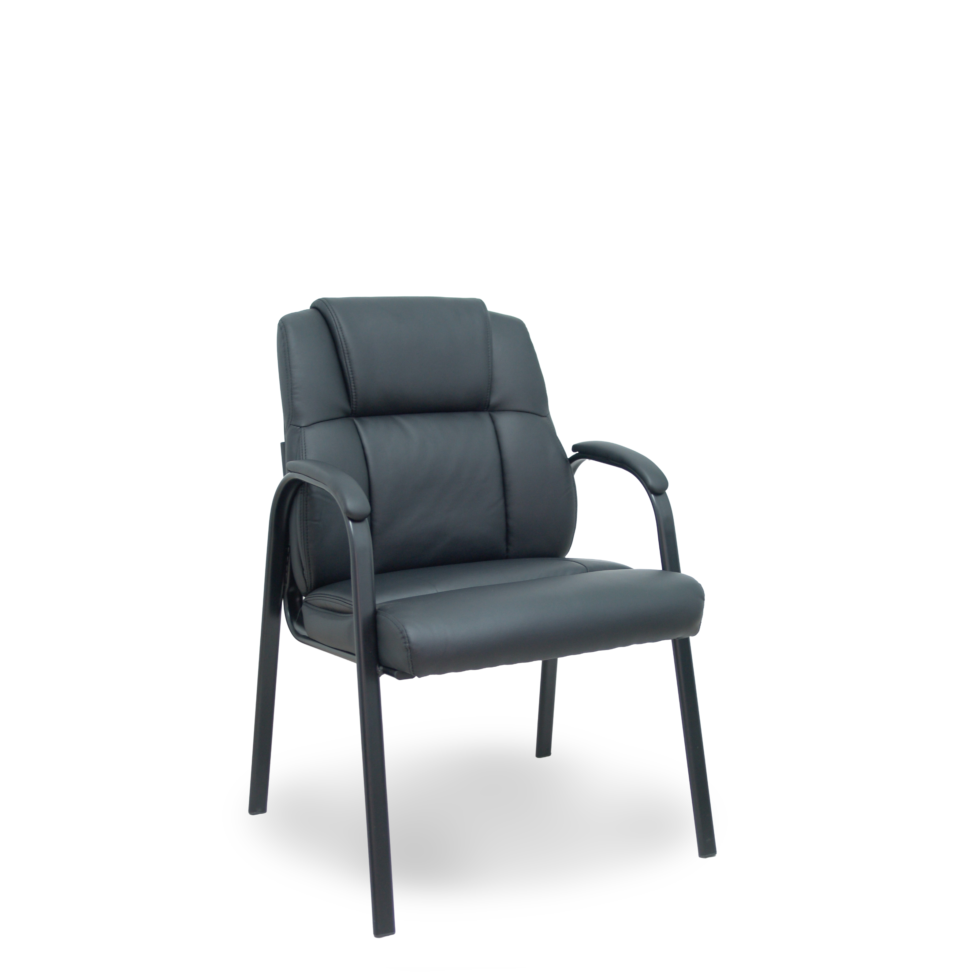Sillón confidente Opti543 similpiel negro