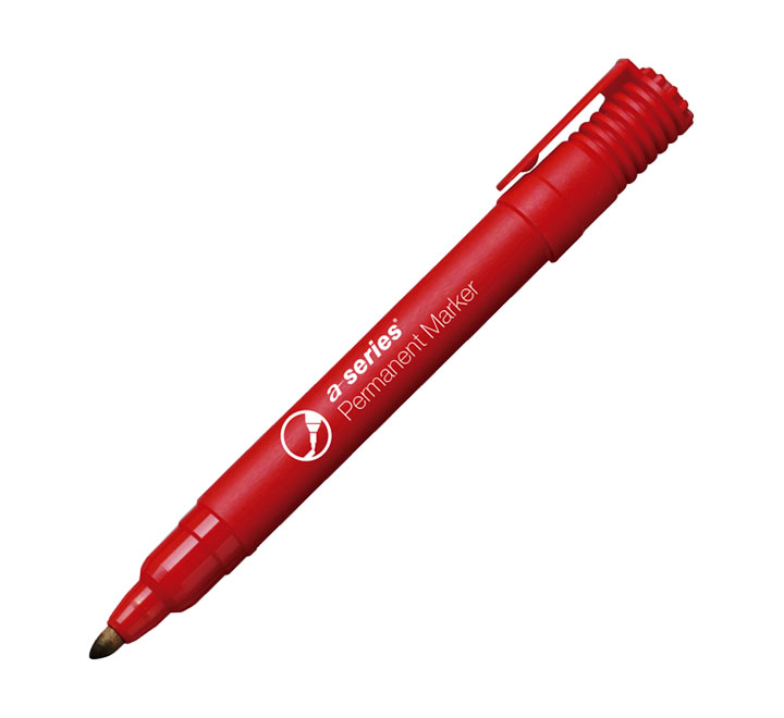 MARCADOR A-SERIES PERM PTA CONICA ROJO AS1094