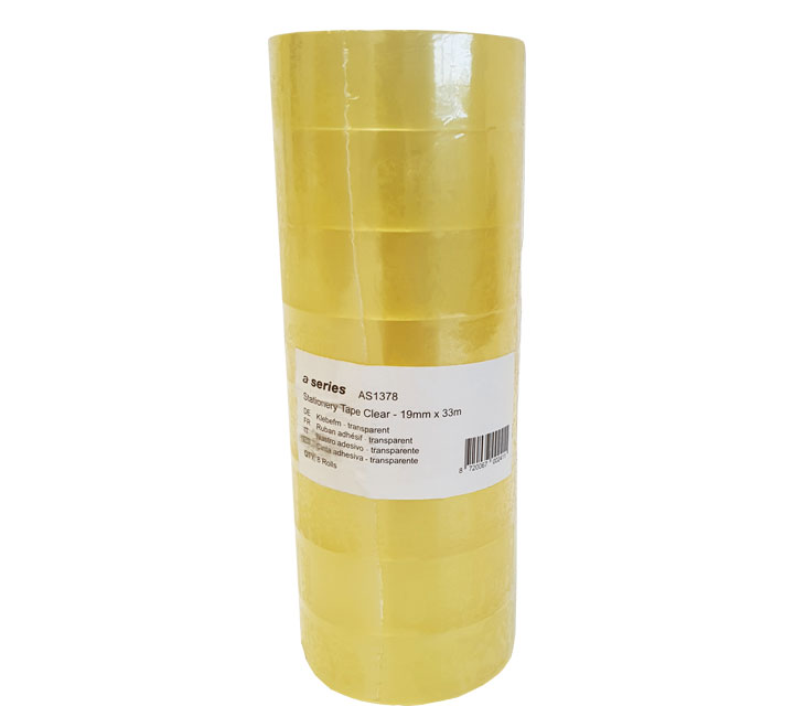 PACK 8 R. CINTA ADH. A-SERIES 19MMX33M