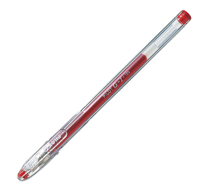 ROLLER PILOT GEL G-1 ROJO