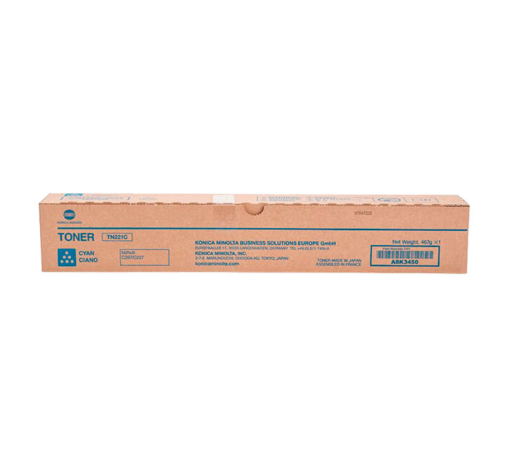 Bizhub C227 Toner Original CYAN