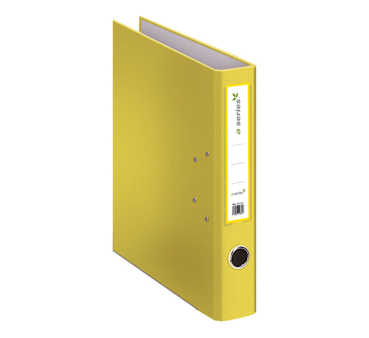 ARCHIV. PALANCA A-SERIES A4 45MM AMARILLO AS1291