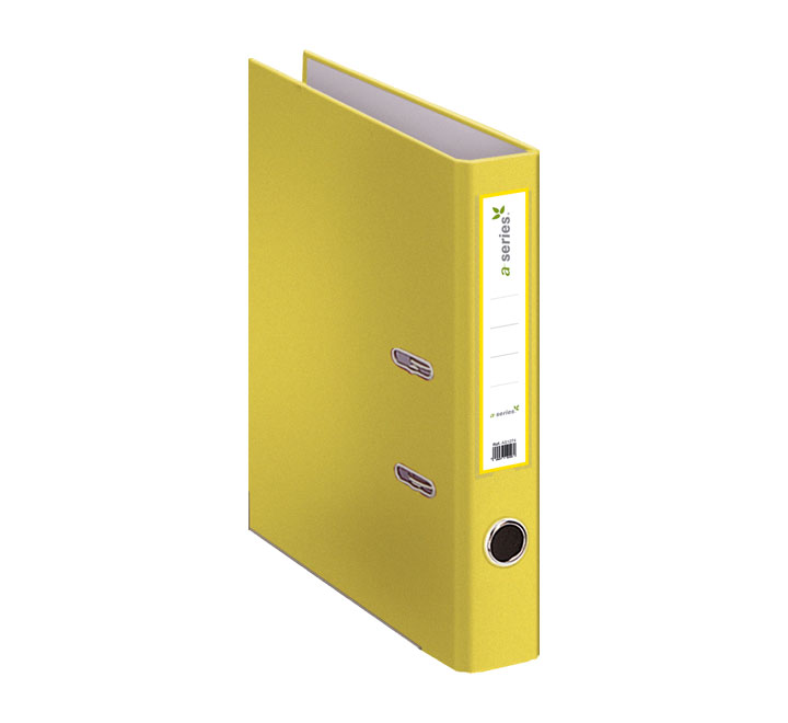 ARCHIV. PALANCA A-SERIES Fº 45MM AMARILLO AS1274