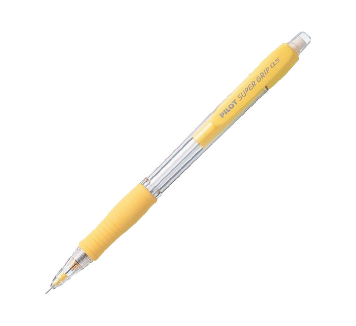 PORTAMINAS PILOT SUPER GRIP 0.5MM AMARILLO