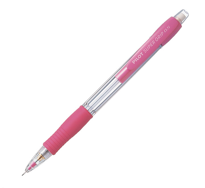 PORTAMINAS PILOT SUPER GRIP 0.5MM ROSA