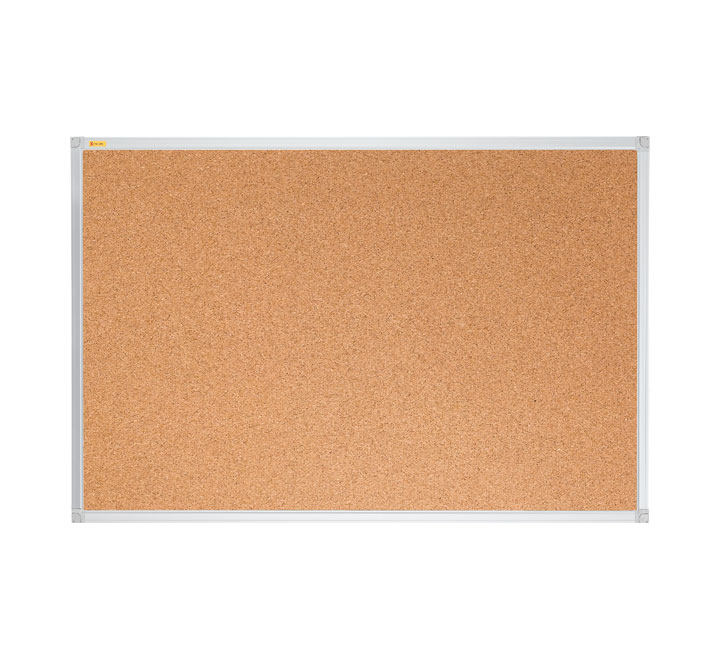 TABLERO CORCHO A-SERIES MARCO ALUMINIO 120X180