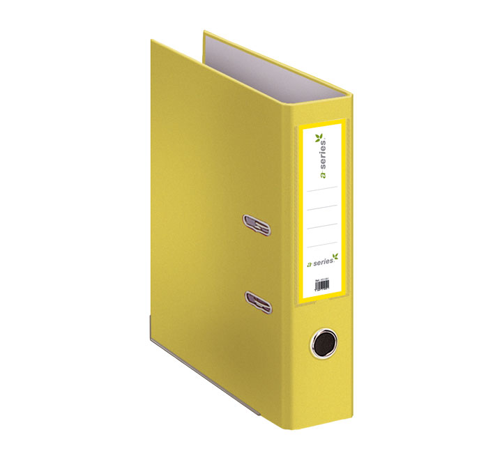 ARCHIV. PALANCA A-SERIES Fº 65MM AMARILLO AS1281