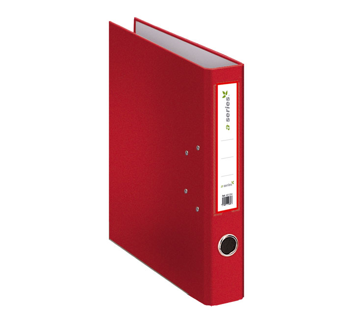 ARCHIV. PALANCA A-SERIES A4 45MM ROJO AS1294