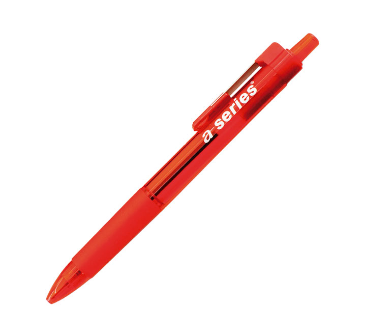 BOLIGRAFO RETR. A-SERIES ROJO AS1136