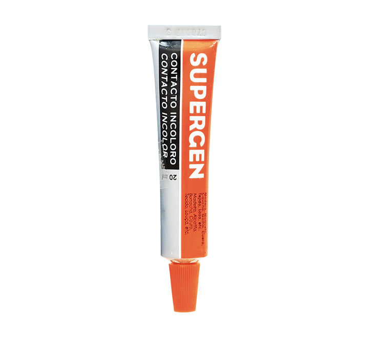 ADHESIVO DE CONTACTO INCOLORO EN TUBO TIPO CLASICO 20ML. SUPERGEN 62601-00000-03