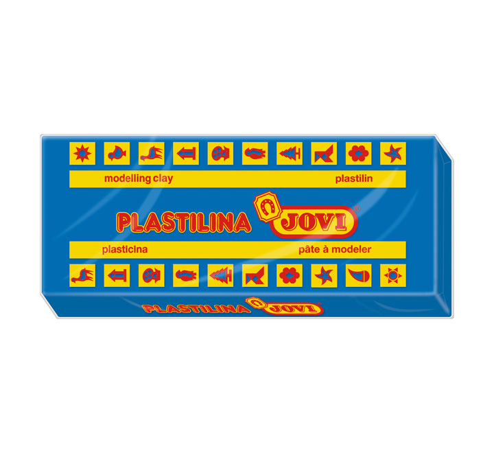 PASTILLA PLASTILINA JOVI 150G AZUL OSC 7113