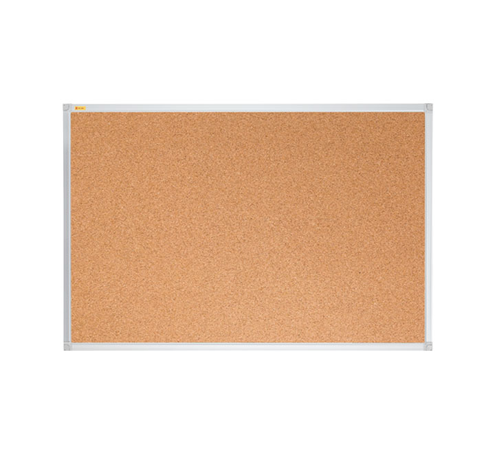 TABLERO CORCHO A-SERIES MARCO ALUMINIO 90X120