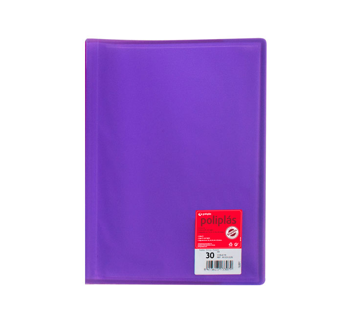 CARP. 30F POLIPLAS GRAFOPLAS A4 PP VIOLET 01331235