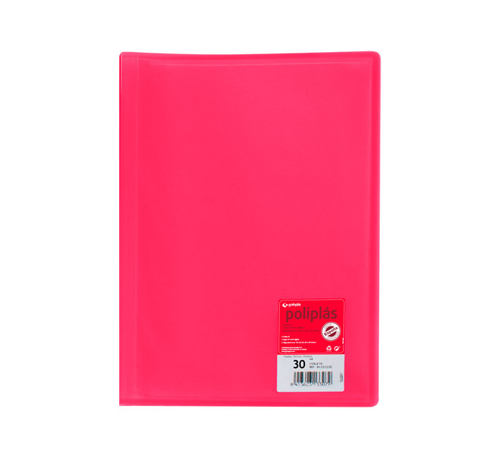 CARP. 30F POLIPLAS GRAFOPLAS A4 PP FUCSIA 01331254