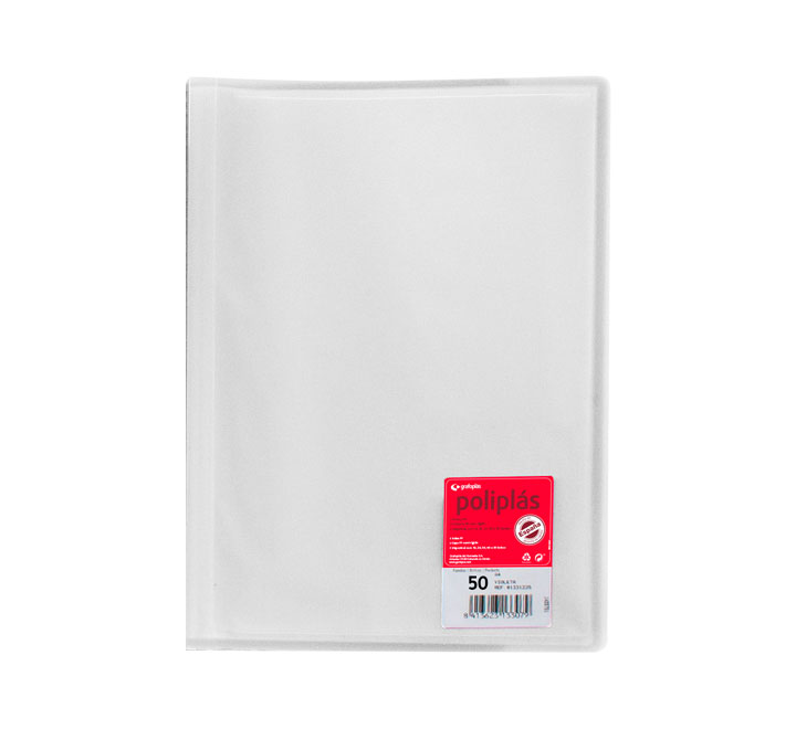 CARP. 50F POLIPLAS GRAFOPLAS A4 PP TRANSP 01351200