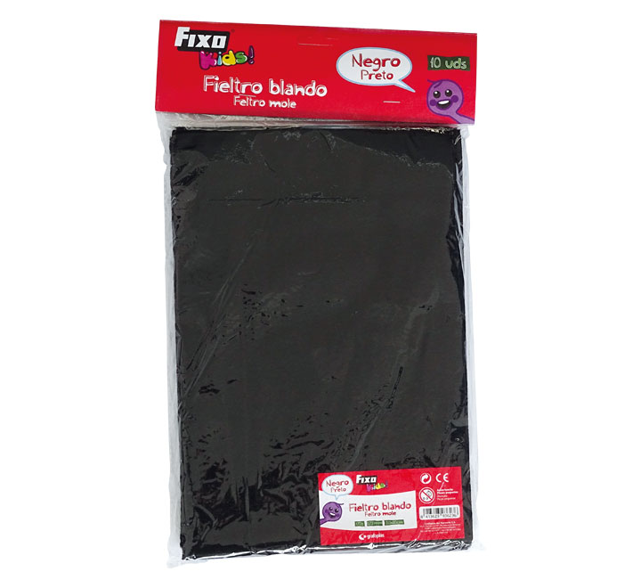 B.10U FIELTRO FIXO 20X30 NEGRO 00040010