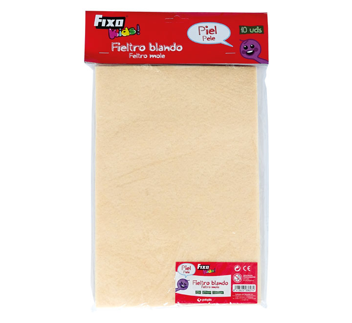 B.10U FIELTRO FIXO 20X30 CARNE 00040043
