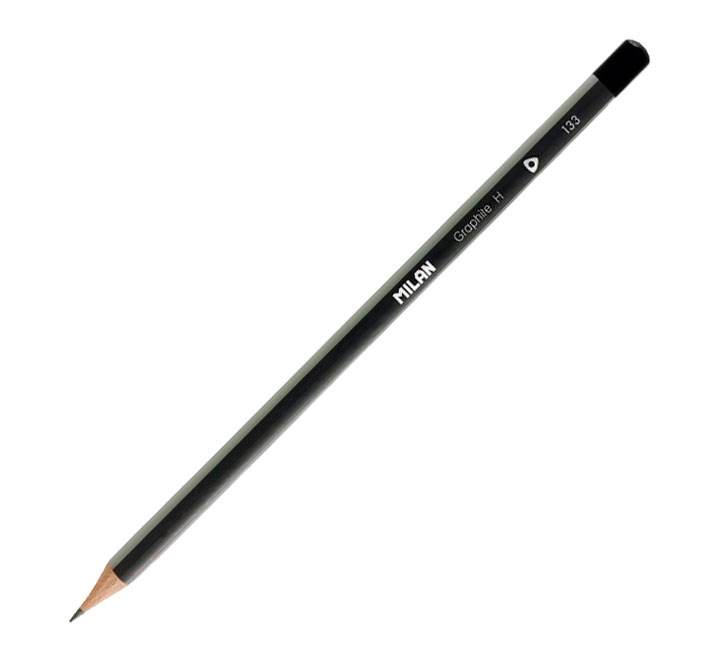 LAPIZ GRAFITO MILAN TRIANG.H 071230112 071230112 - Pack de 12 unidades