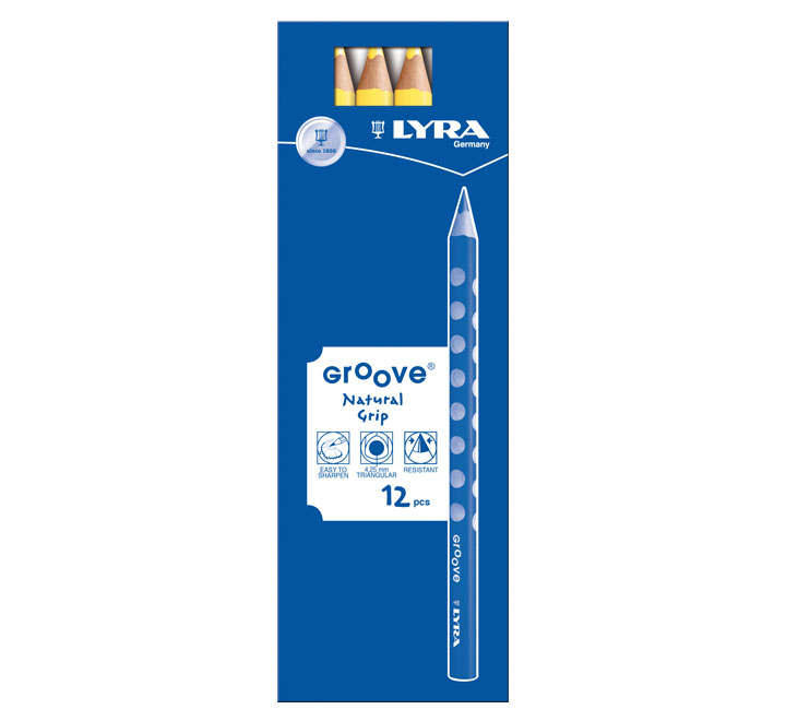C.12 LAPICES LYRA GROOVE 3810004 AM ZINC