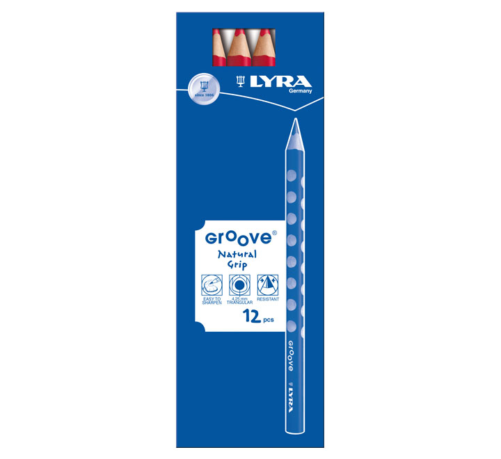 C.12 LAPICES LYRA GROOVE 3810027 MAGENTA