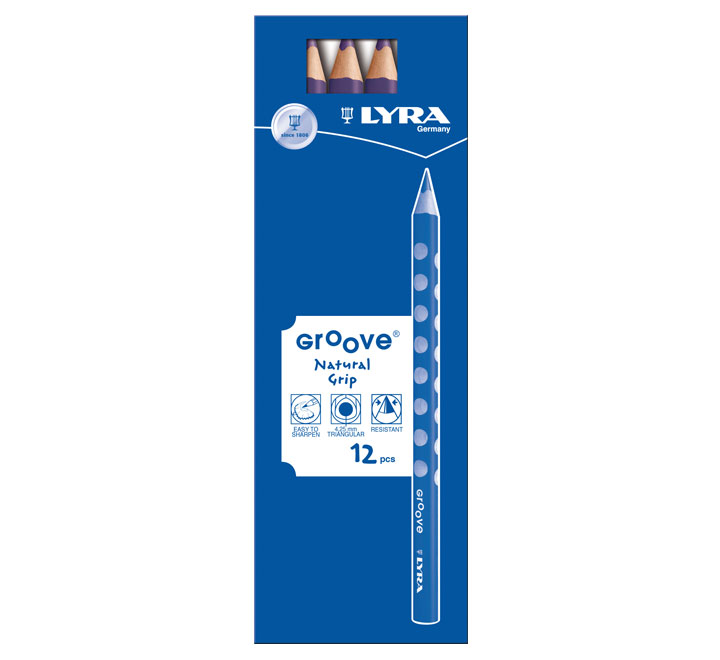 C.12 LAPICES LYRA GROOVE 3810038 VIOLETA