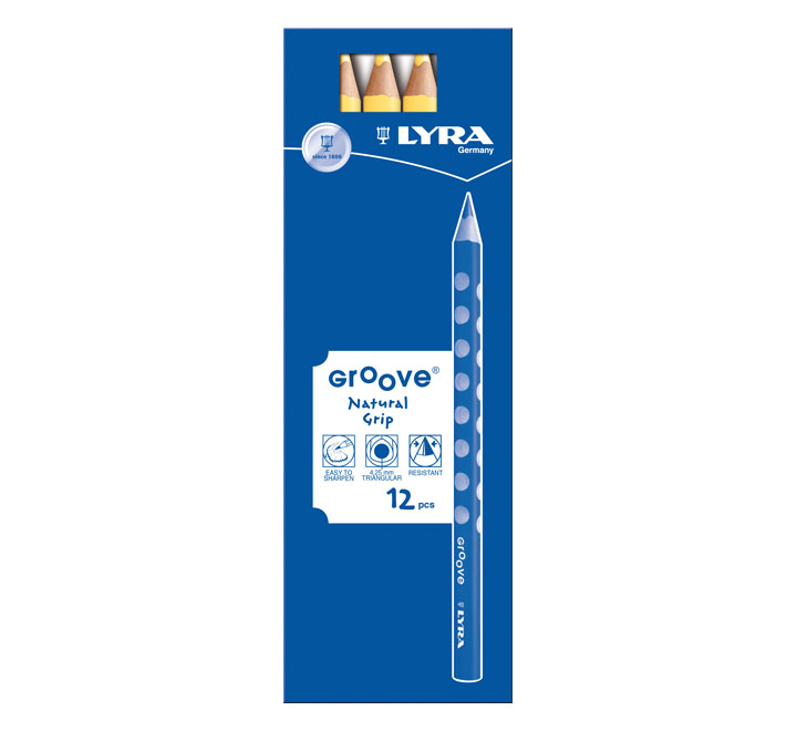 C.12 LAPICES LYRA GROOVE 3810304 AM FLUO