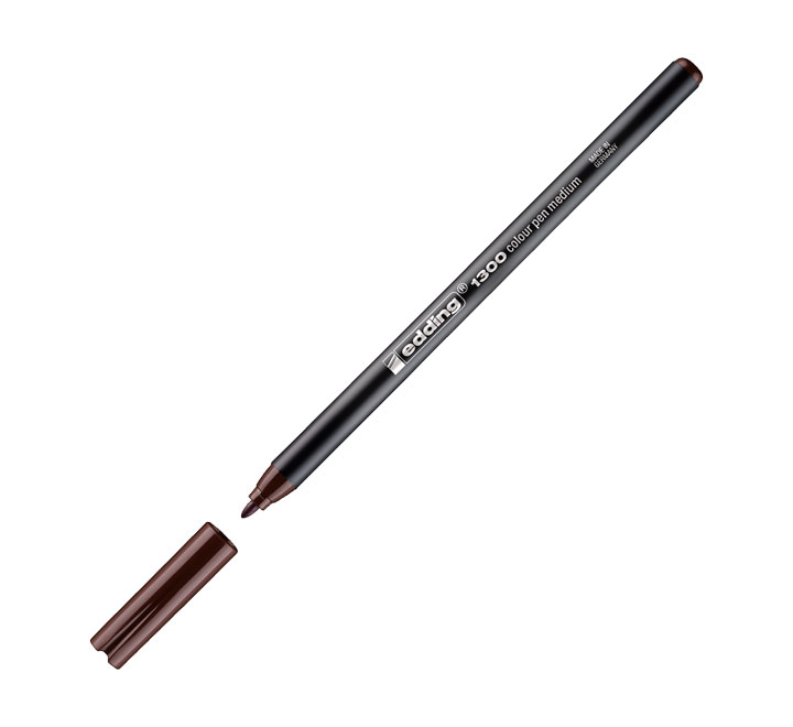 ROTULADOR EDDING 1300-18 PTA.REDOND 2MM MARRON OSC