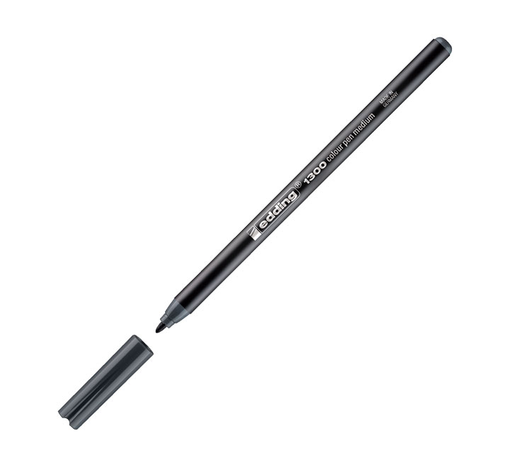 ROTULADOR EDDING 1300-21 PTA.REDONDA 2MM GRIS OSC.